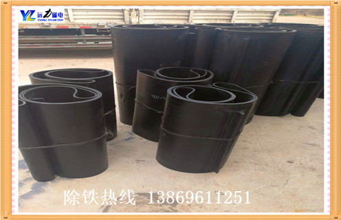 皮帶除鐵器，寧夏皮帶安裝除鐵器目的_浙江除鐵器皮帶損壞原因不卸料怎么回事，如何清理及接線(xiàn)
