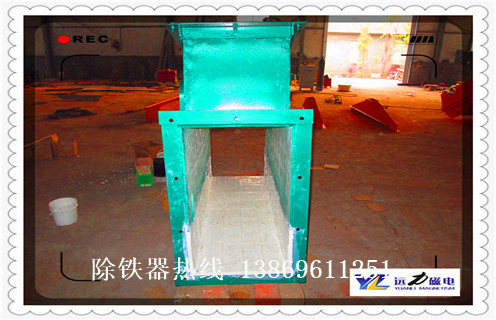 管道永磁除鐵器，天津管道式永磁自動(dòng)除鐵器方案_遠力四川液體式管道除鐵器安裝示意圖型12000高斯_可定制工作原理_安裝示意圖 