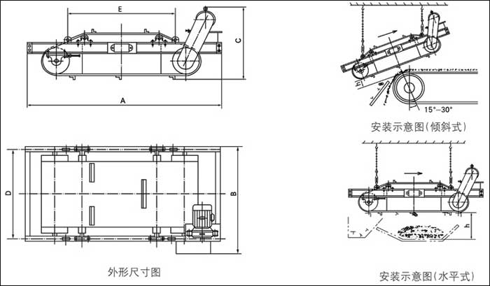 電磁除鐵器RCDD-12,濰坊遠力磁電熱點(diǎn),電磁除鐵器產(chǎn)品效果認證質(zhì)量好遠力磁電竭誠為您服務(wù)為您做到!節能環(huán)保行業(yè)領(lǐng)先.電磁除鐵器RCDD-12為您私人定制性?xún)r(jià)比高生產(chǎn)方案. 一.電磁除鐵器rcdd-12設計特點(diǎn): 自卸式永磁除鐵器是由高性能永磁磁芯.棄鐵皮帶.減速電機.框架.滾筒等部分組成,可與各種輸送機配套使用. 二.電磁除鐵器rcdd-12技術(shù)特點(diǎn): 1.高性能釹鐵硼做磁源,磁性強,不易退磁. 2.兩邊滾筒為腰鼓形結構,具備自動(dòng)糾偏功能,密封性極好,所以能很好的適應各種惡劣環(huán)境. 3.控制部分可以皮帶機連鎖,可實(shí)現就地手動(dòng)控制和集中控制兩種方式. 4.無(wú)勵磁線(xiàn)圈,省電節能. 5.不需要整流控制裝置,可靠性高. 6.不存在溫升問(wèn)題,磁場(chǎng)強度也就不存在“冷態(tài)”“熱態(tài)”之分,磁場(chǎng)恒定. 7.斷電時(shí),吸在除鐵器上的鐵件不會(huì )掉回到輸送物料上. 8.不存在絕緣和耐壓?jiǎn)?wèn)題.配上防爆電機驅動(dòng)的棄鐵輸送帶即可成為防爆除塵器.但是,永磁除鐵器的磁場(chǎng)強度會(huì )發(fā)生衰減,選用時(shí)應注意調查落實(shí).